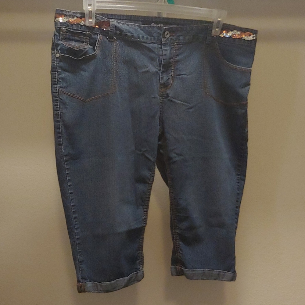Denim Capris